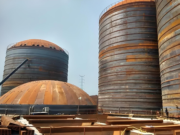 永登焦粉钢板仓